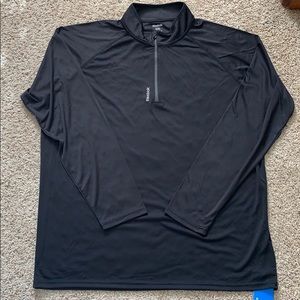 Reebok Play Dry Quarter Zip Pullover Size 2XL